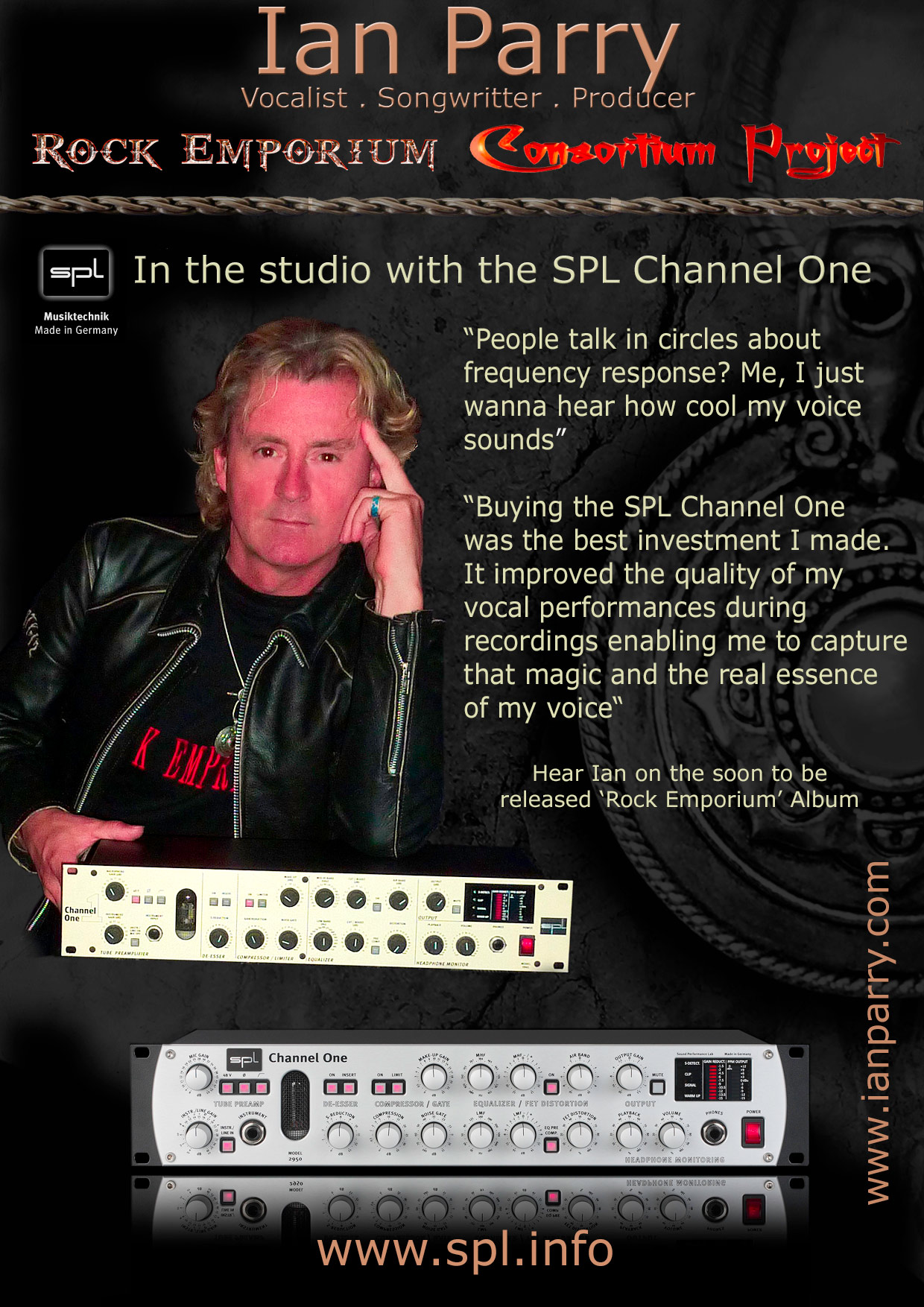 Non-Stop Music Productions (NSMP) uses SPL preamps